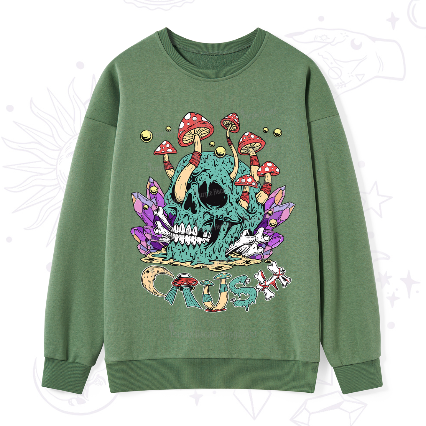 Purplehecate Magic Skeleton Sweatshirt