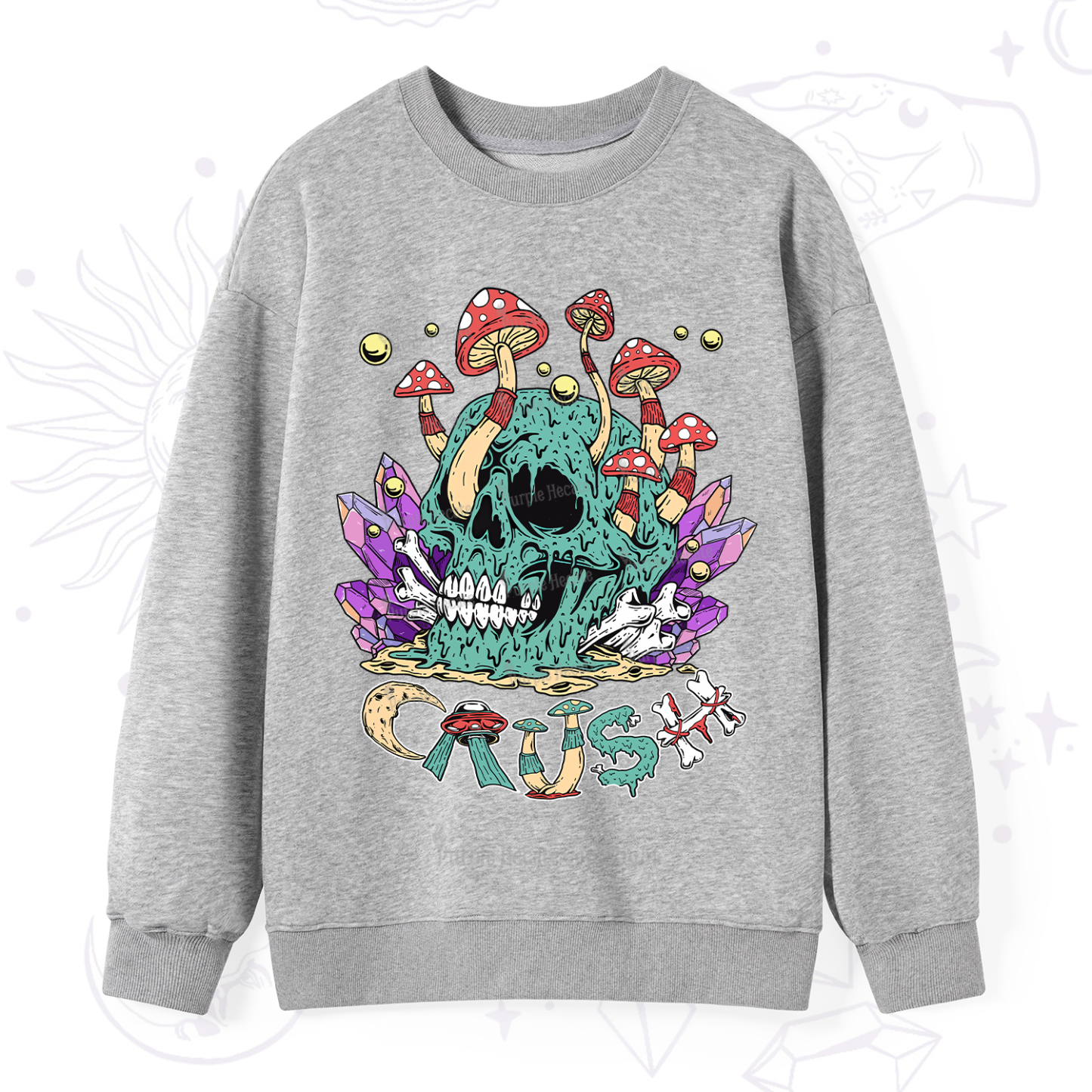 Purplehecate Magic Skeleton Sweatshirt