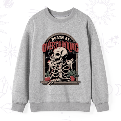 Purplehecate Death By Overthinking Sweatshirt