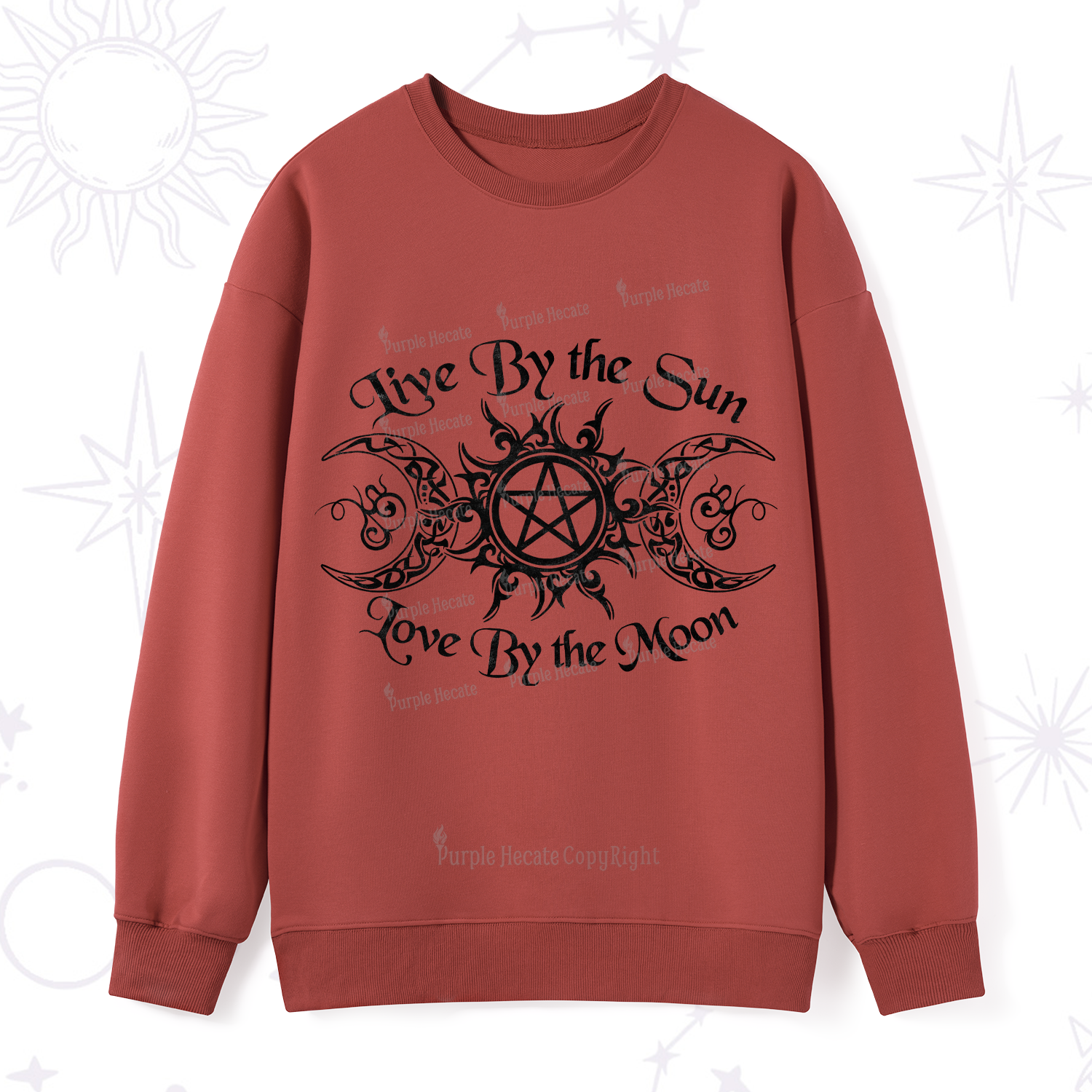 Purplehecate Hecate's Lunar Blessing Sweatshirt