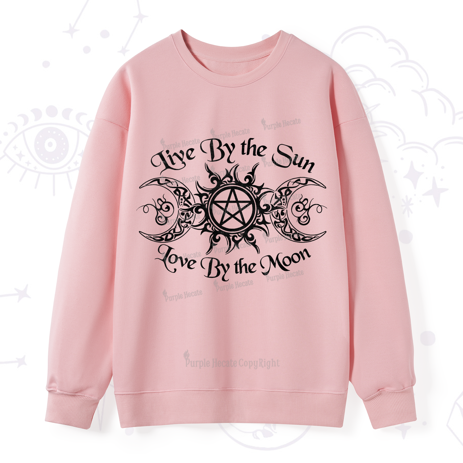 Purplehecate Hecate's Lunar Blessing Sweatshirt