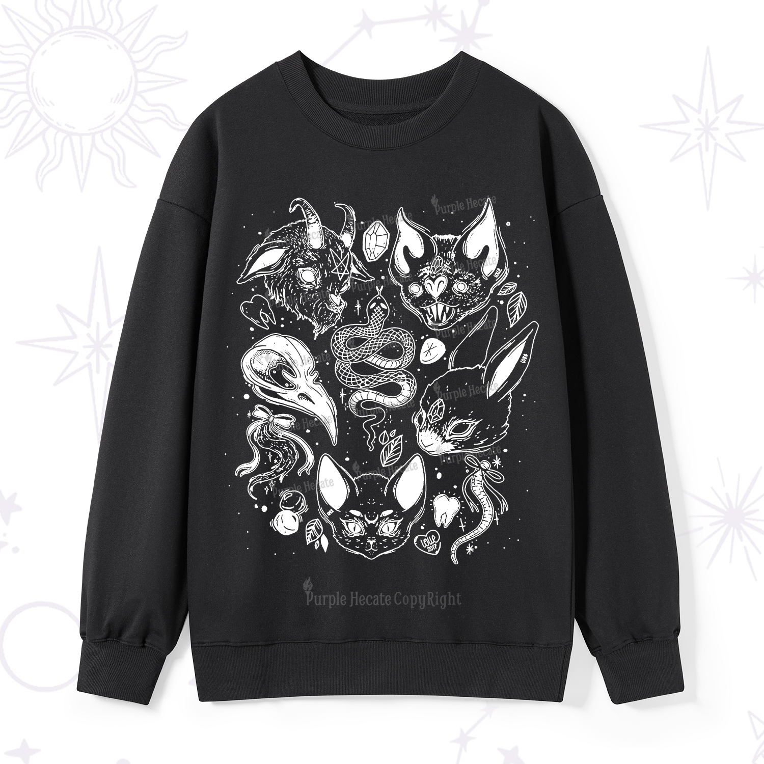Purplehecate Familiar Spirits Sweatshirt