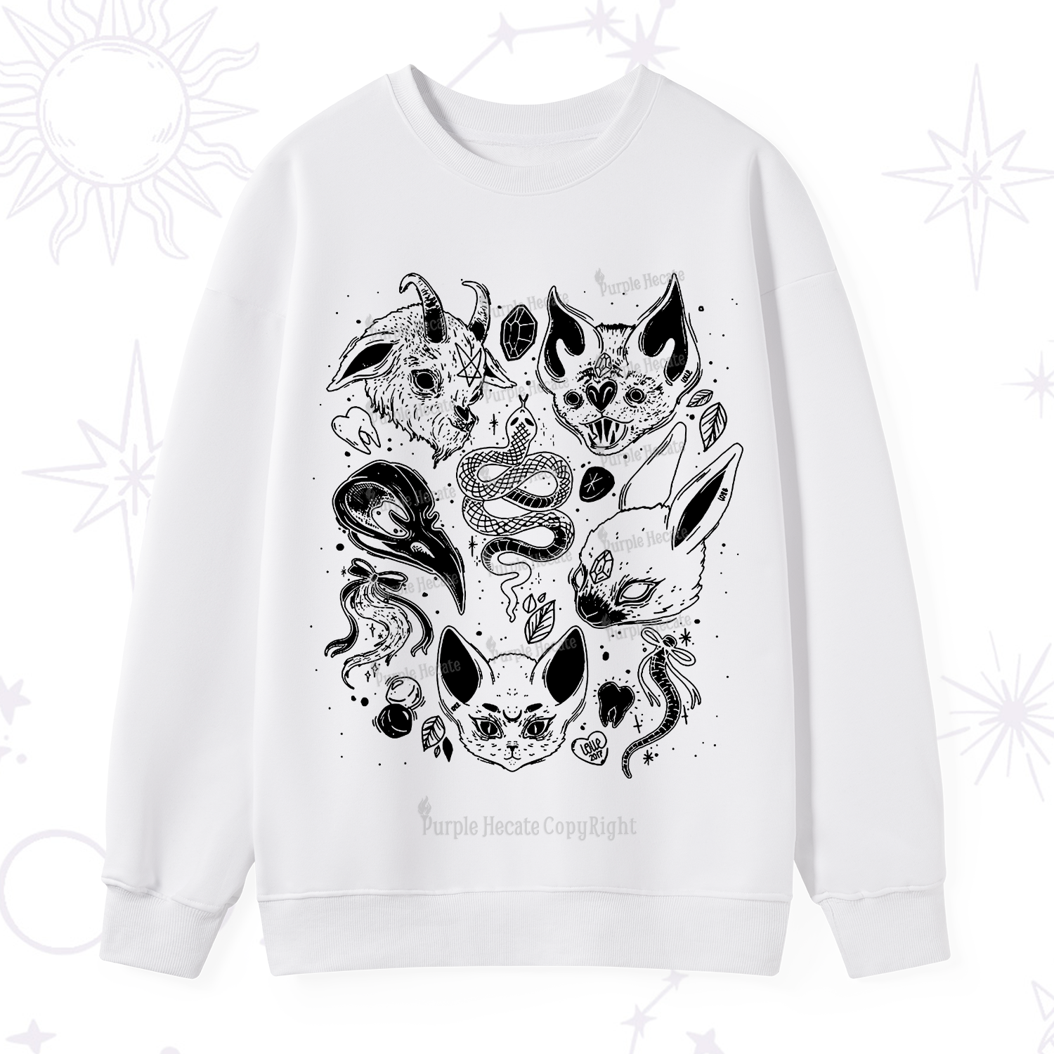 Purplehecate Familiar Spirits Sweatshirt