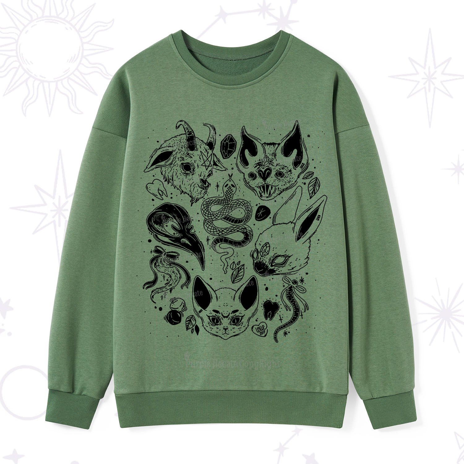 Purplehecate Familiar Spirits Sweatshirt