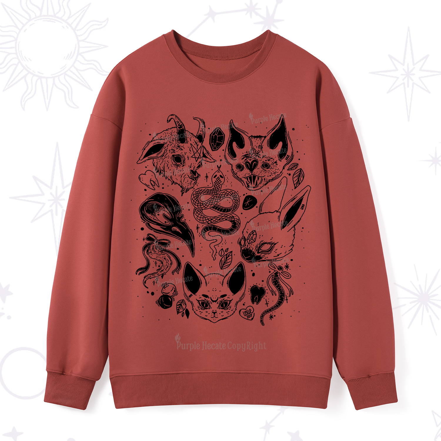 Purplehecate Familiar Spirits Sweatshirt