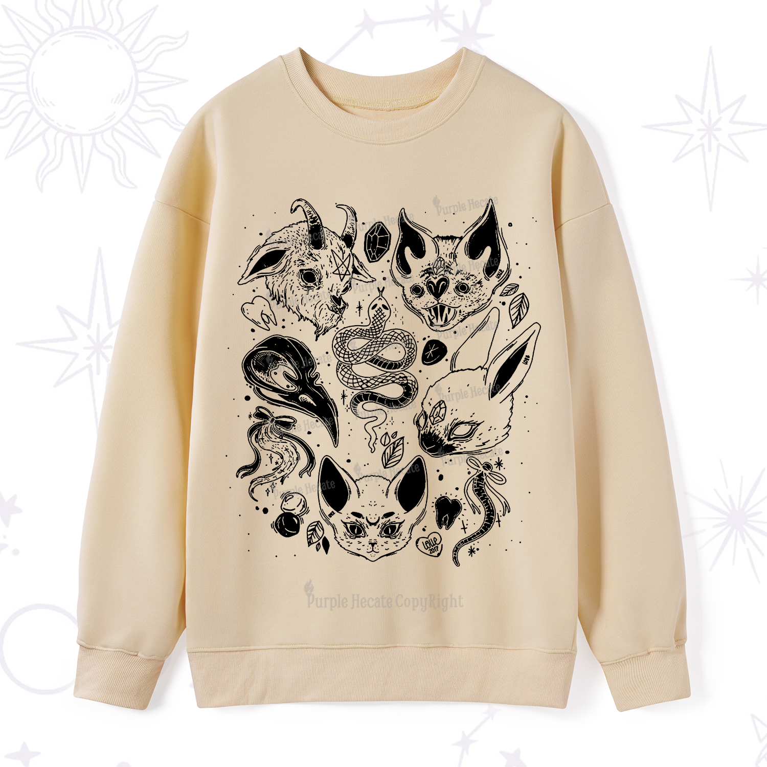 Purplehecate Familiar Spirits Sweatshirt