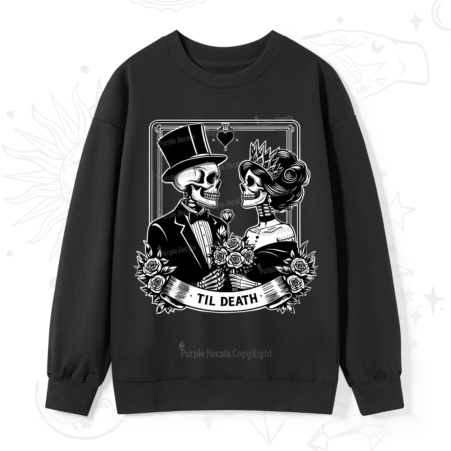 Purplehecate Til Death Sweatshirt
