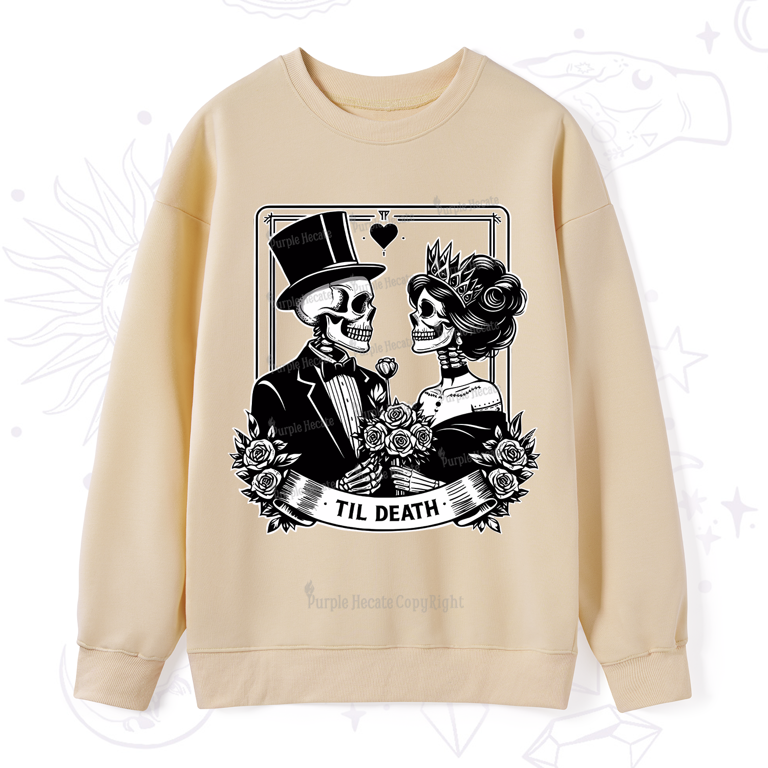 Purplehecate Til Death Sweatshirt
