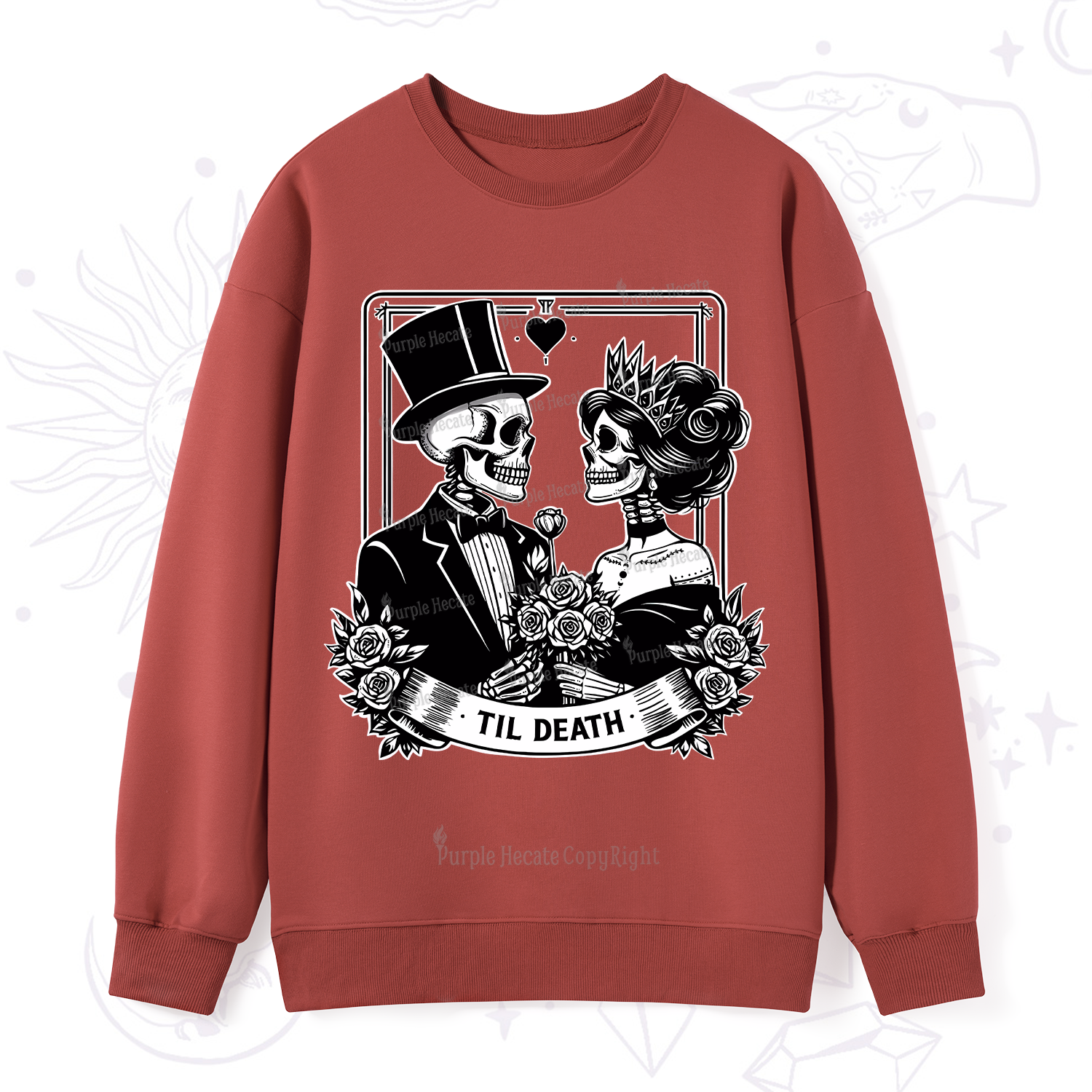 Purplehecate Til Death Sweatshirt