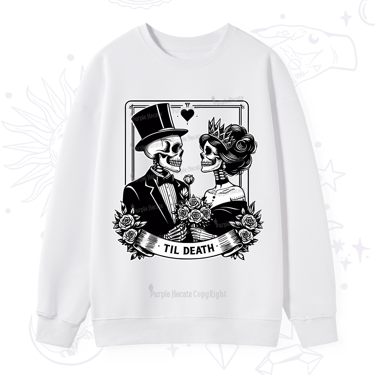 Purplehecate Til Death Sweatshirt