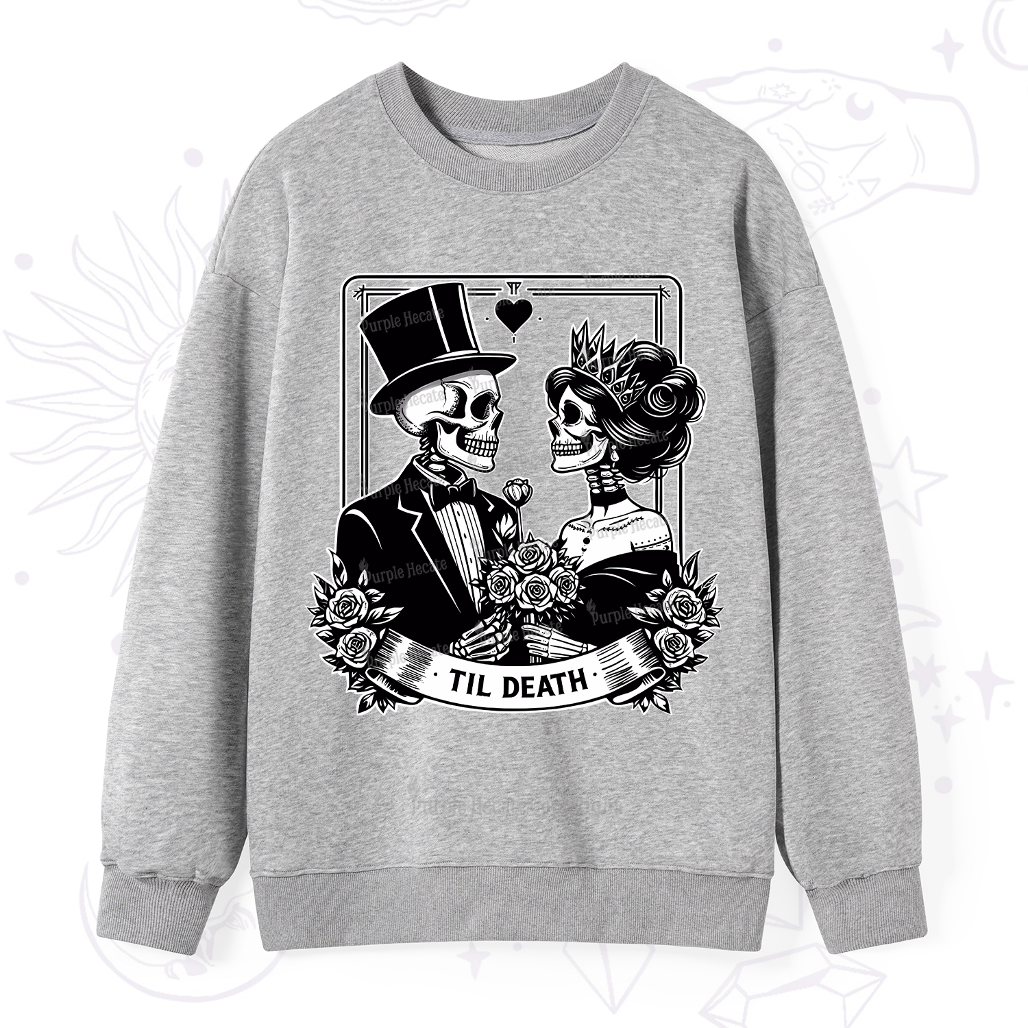 Purplehecate Til Death Sweatshirt