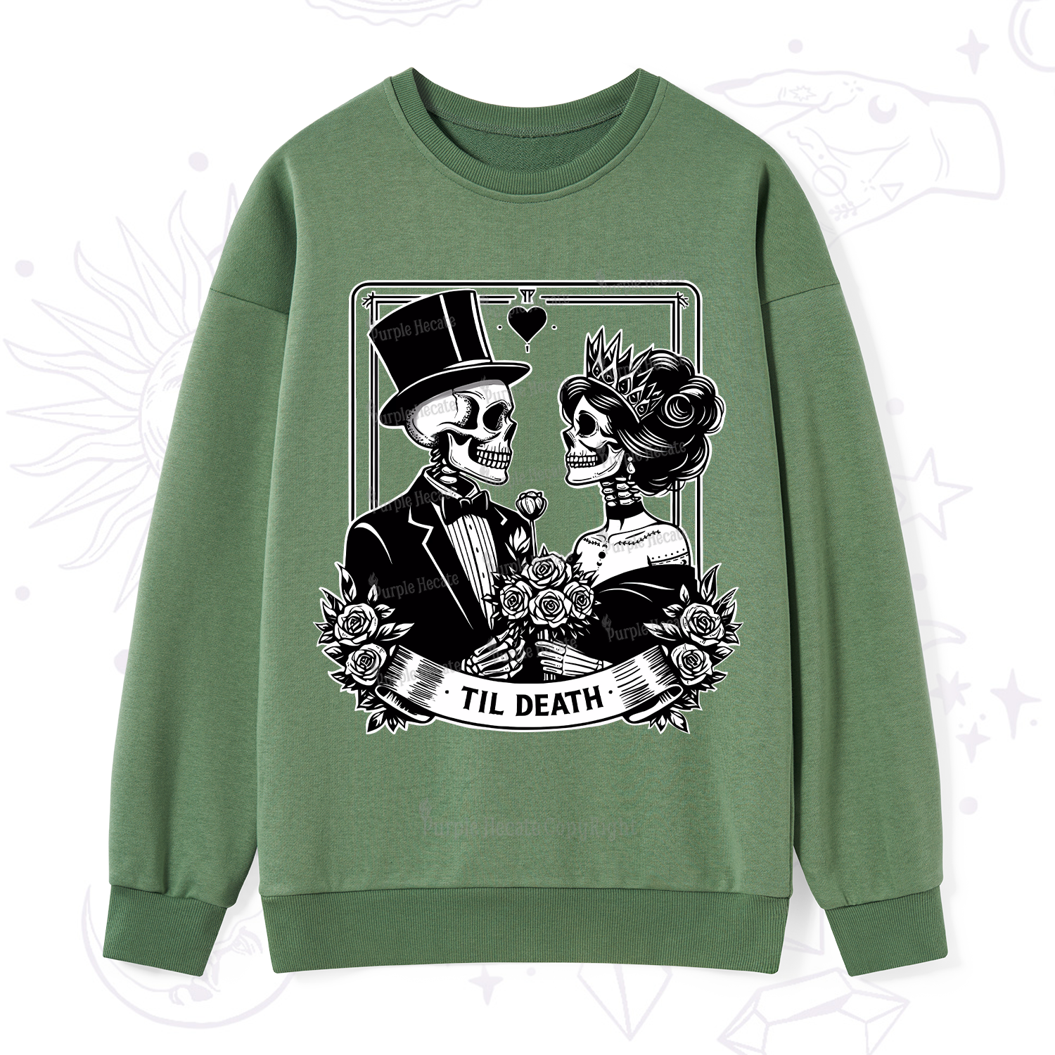 Purplehecate Til Death Sweatshirt