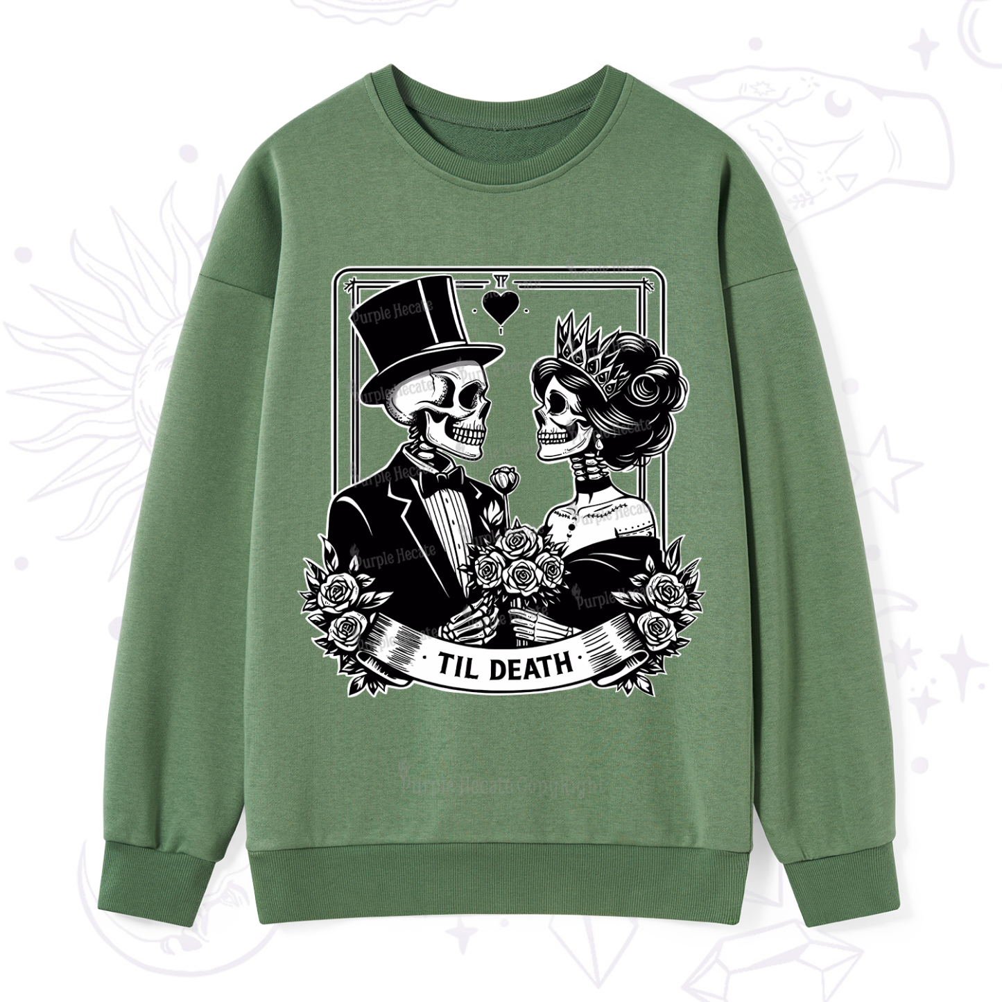 Purplehecate Til Death Sweatshirt