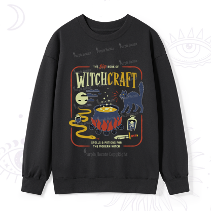 Purplehecate Book Of Witchcraft Sweatshirt