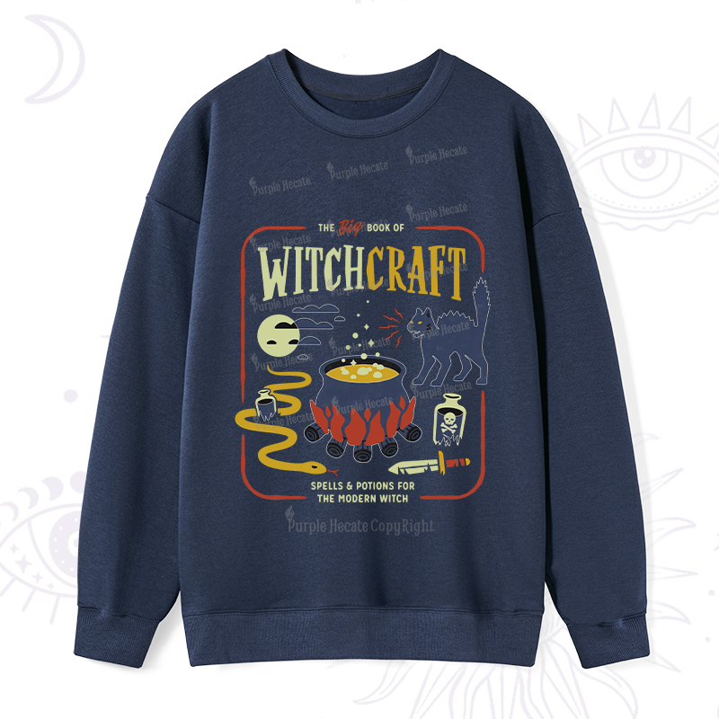 Purplehecate Book Of Witchcraft Sweatshirt