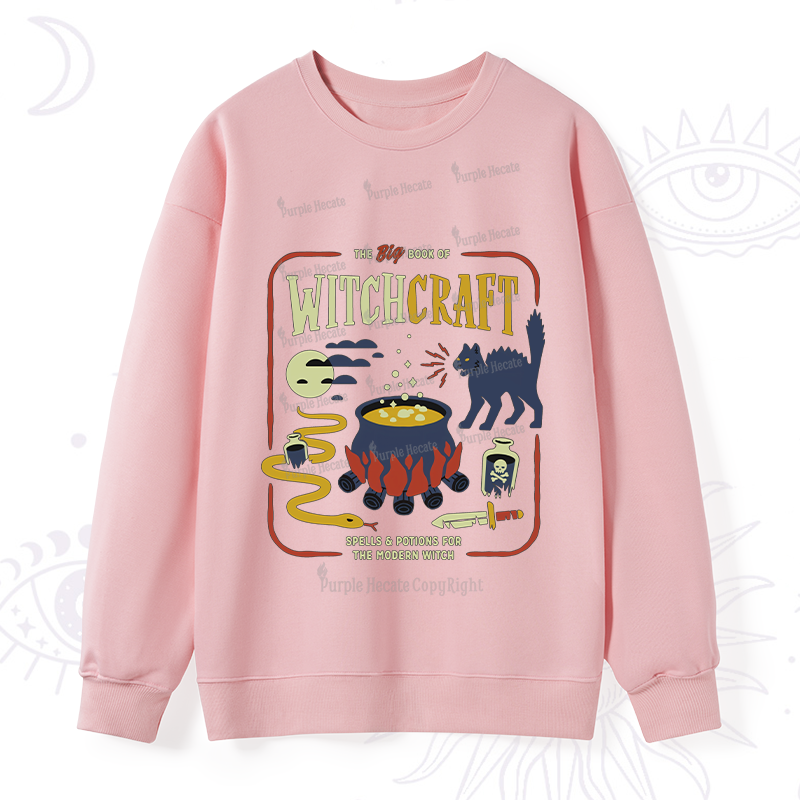 Purplehecate Book Of Witchcraft Sweatshirt