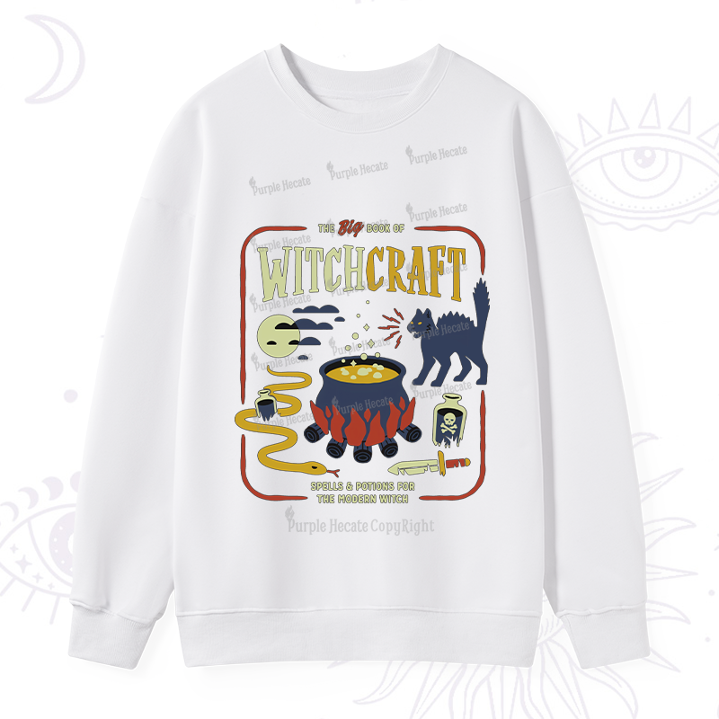 Purplehecate Book Of Witchcraft Sweatshirt