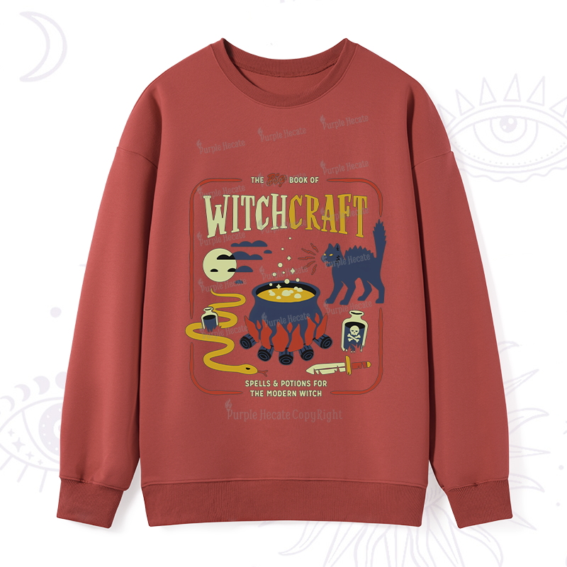 Purplehecate Book Of Witchcraft Sweatshirt