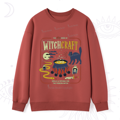 Purplehecate Book Of Witchcraft Sweatshirt