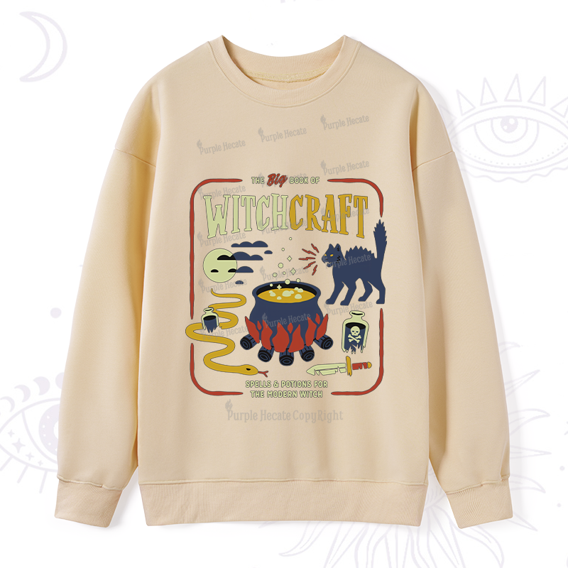 Purplehecate Book Of Witchcraft Sweatshirt