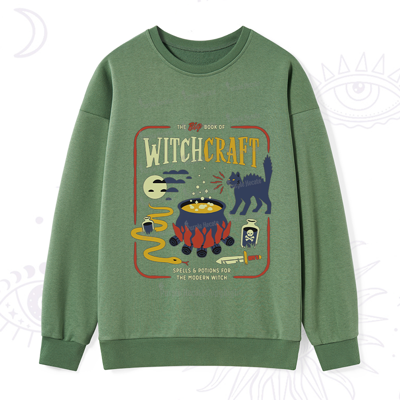 Purplehecate Book Of Witchcraft Sweatshirt