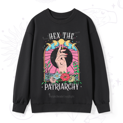 Purplehecate Hex The Patriarchy Sweatshirt
