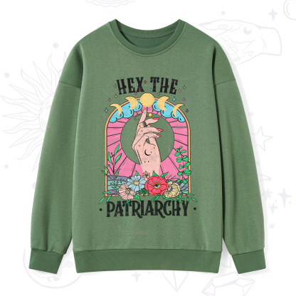 Purplehecate Hex The Patriarchy Sweatshirt