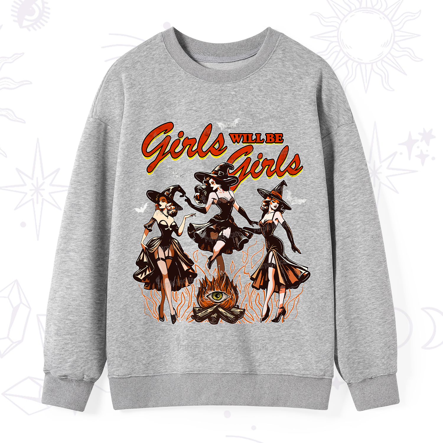 Purplehecate Girls Will Be Girls Sweatshirt