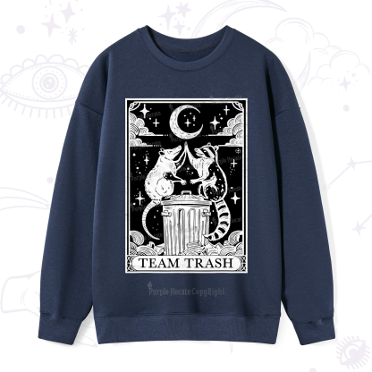 Purplehecate The Team Trash Tarot Sweatshirt