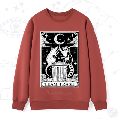 Purplehecate The Team Trash Tarot Sweatshirt