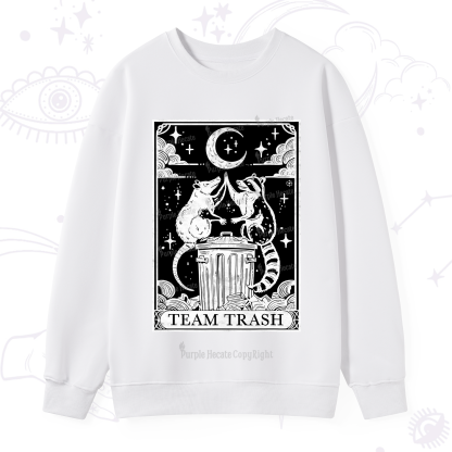 Purplehecate The Team Trash Tarot Sweatshirt