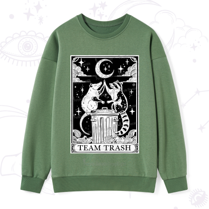 Purplehecate The Team Trash Tarot Sweatshirt