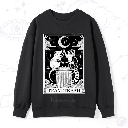 Purplehecate The Team Trash Tarot Sweatshirt