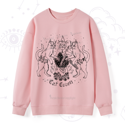 Purplehecate Cat Coven Sweatshirt