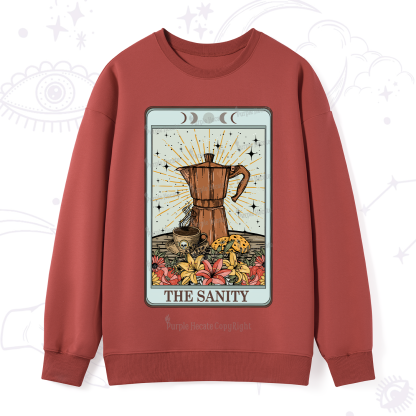 Purplehecate The Sanity Tarot Sweatshirt