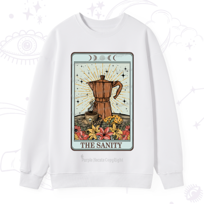 Purplehecate The Sanity Tarot Sweatshirt