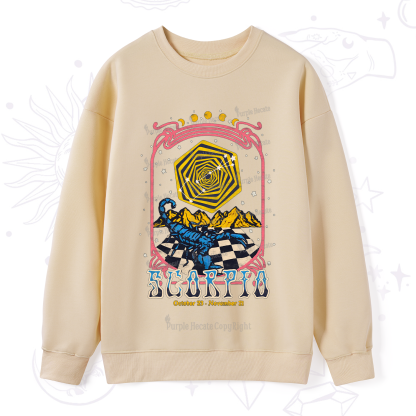 Purplehecate Scorpio Crew Zodiac Sweatshirt