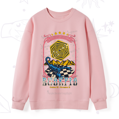 Purplehecate Scorpio Crew Zodiac Sweatshirt