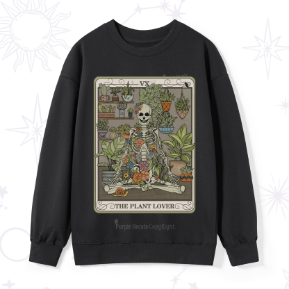 Purplehecate The Plant Lover Tarot Sweatshirt
