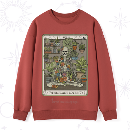 Purplehecate The Plant Lover Tarot Sweatshirt
