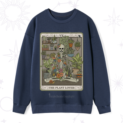 Purplehecate The Plant Lover Tarot Sweatshirt