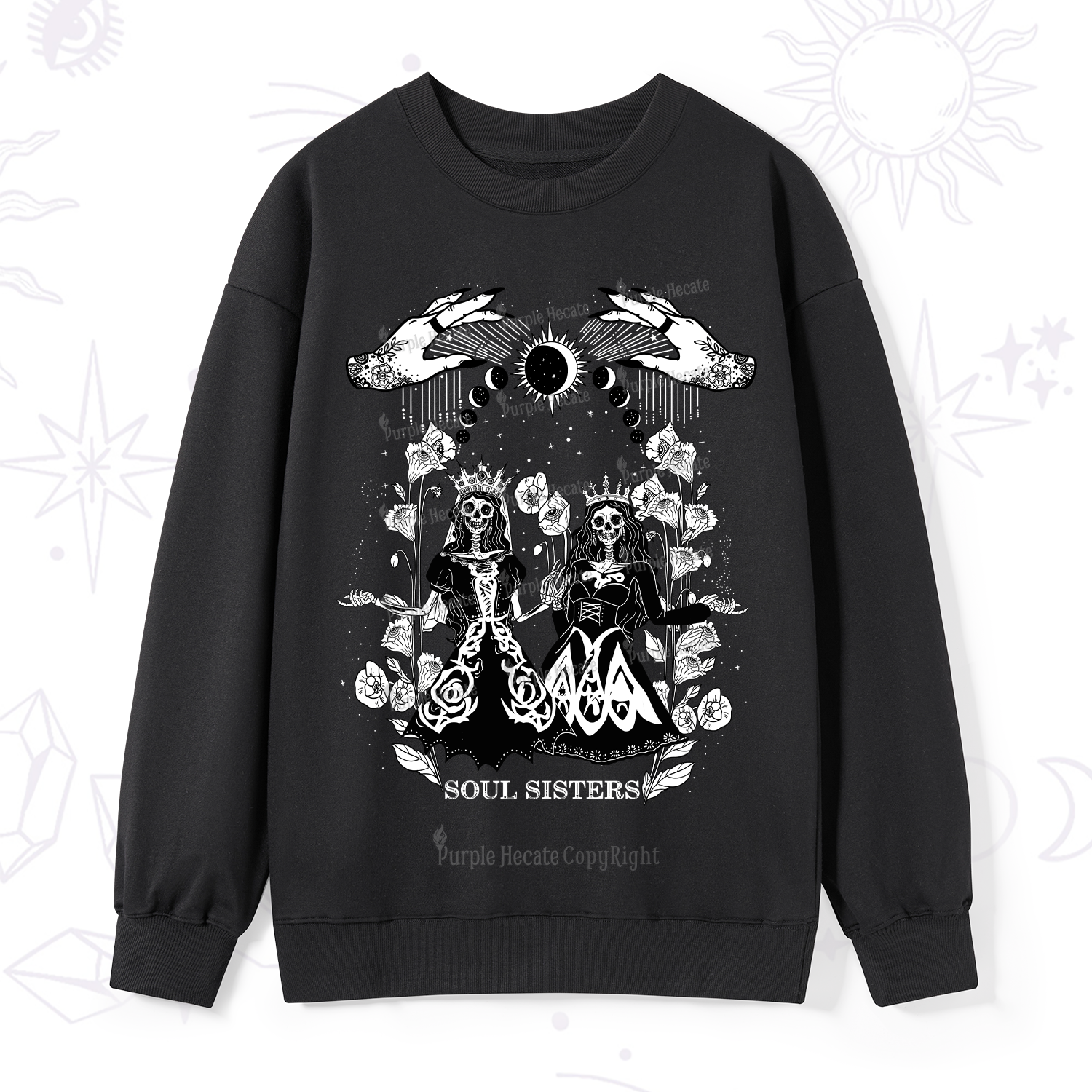 Purplehecate Soul Sister Sweatshirt