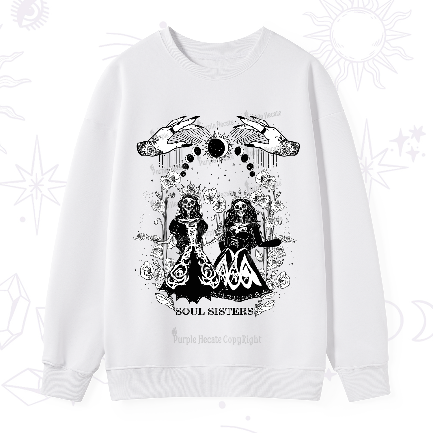Purplehecate Soul Sister Sweatshirt