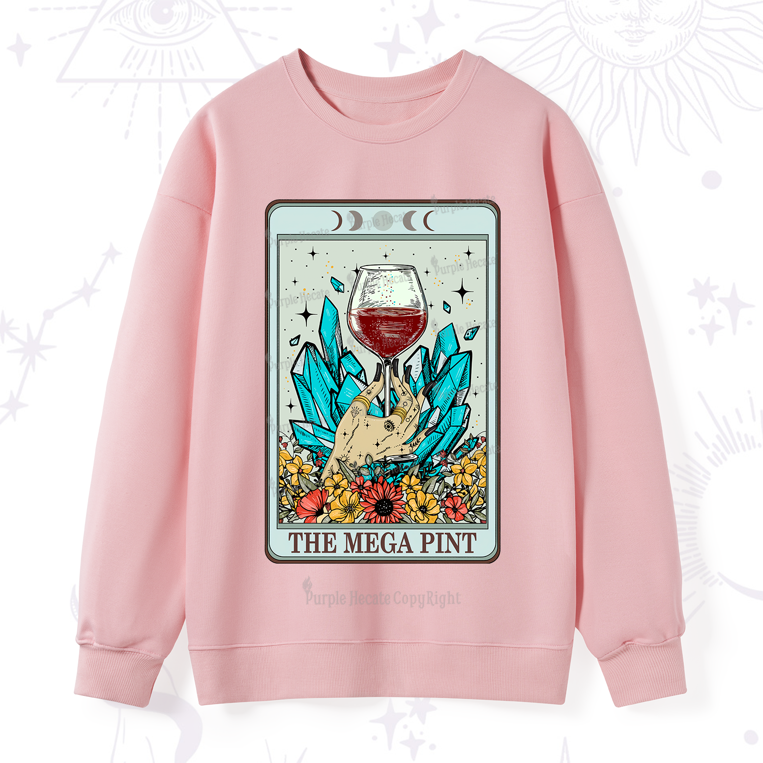 Purplehecate The Mega Pint Sweatshirt