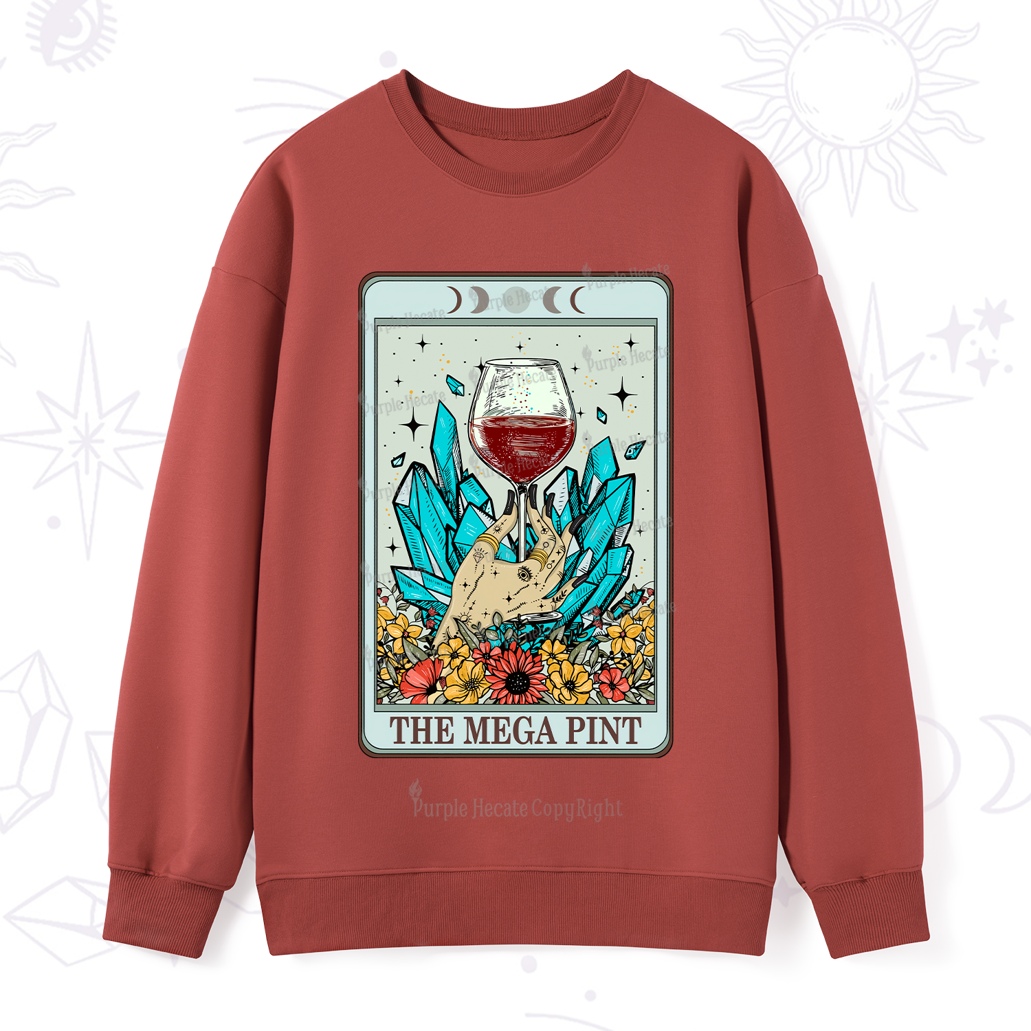 Purplehecate The Mega Pint Sweatshirt