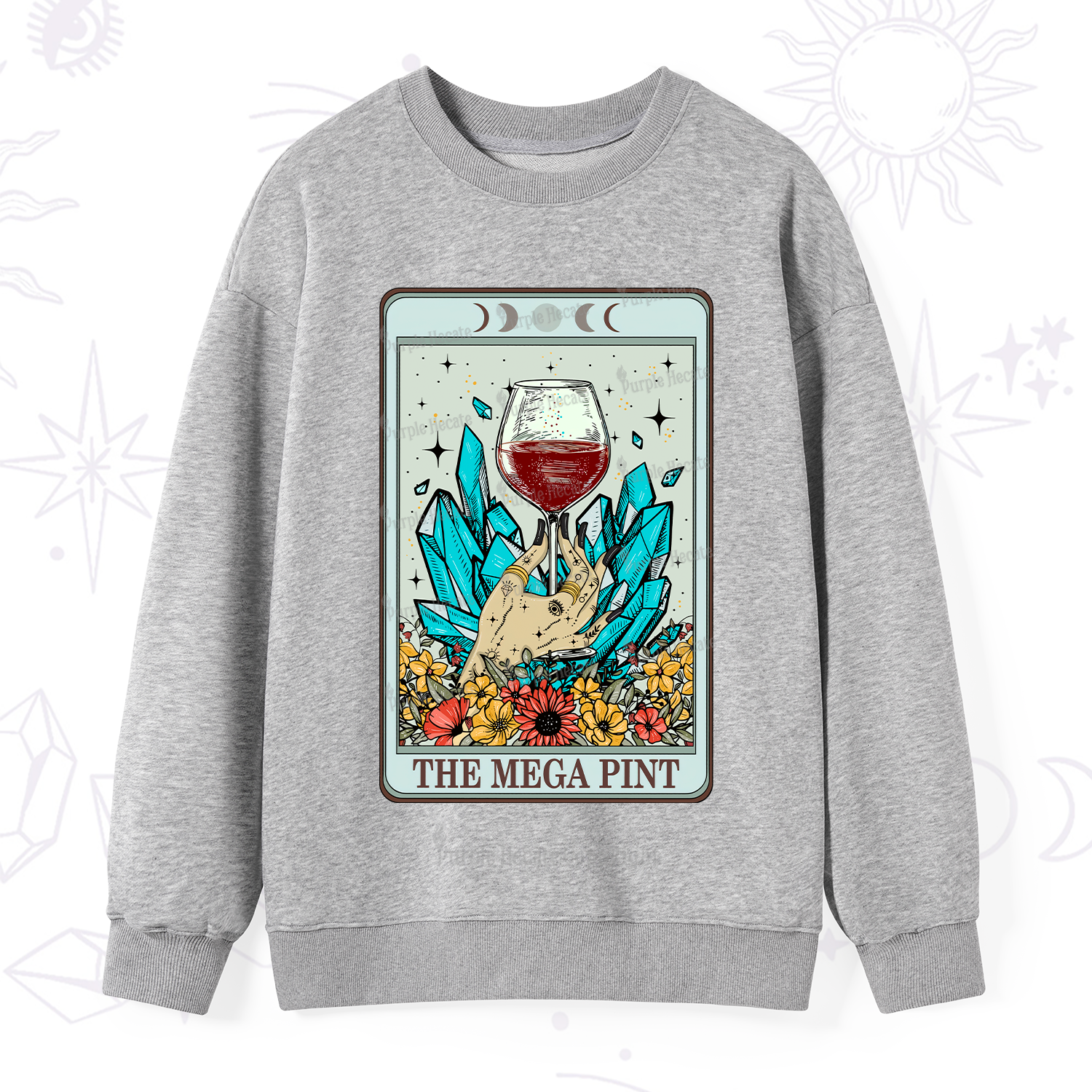 Purplehecate The Mega Pint Sweatshirt