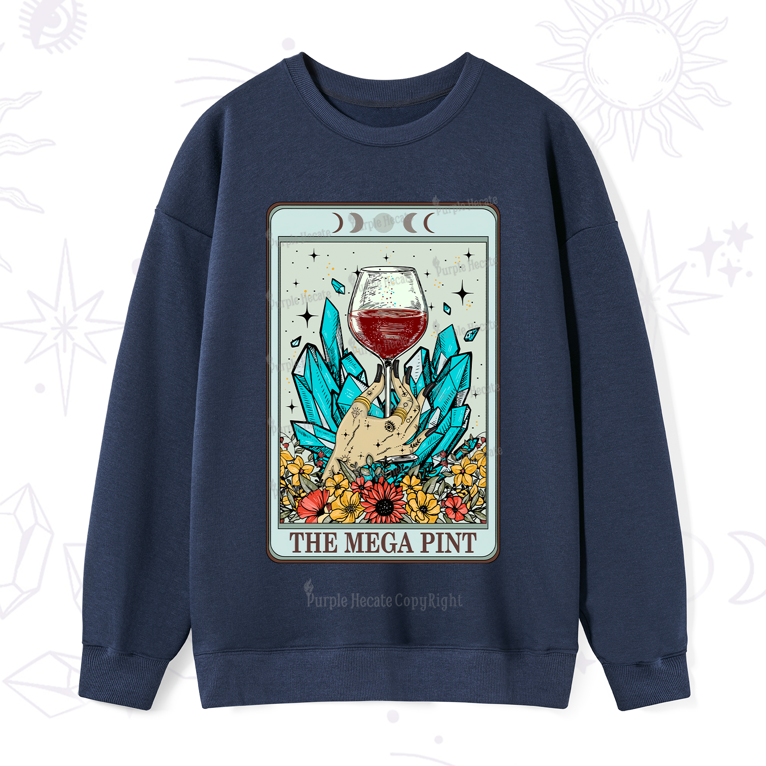 Purplehecate The Mega Pint Sweatshirt