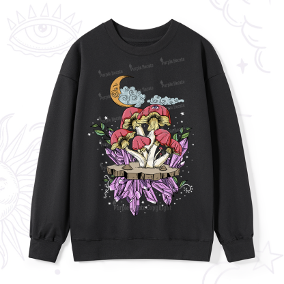 Purplehecate Fantasy Mushroom Sweatshirt