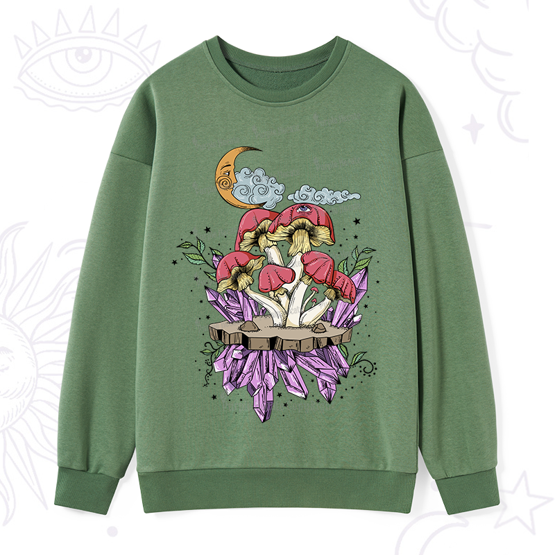 Purplehecate Fantasy Mushroom Sweatshirt