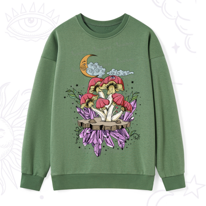 Purplehecate Fantasy Mushroom Sweatshirt